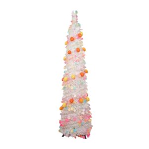 Easter Pop up trees-LED 6ft Easter trees artificial-Easter Egg pop up tinsel tree