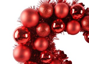 Valentine’s Day Love Shape Tinsel Garland-Wall Heart Hanging Party Garland插图5