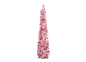 Valentine’s Day artificial tree-7.5 ft pop-up tree-artificial silk plants trees插图