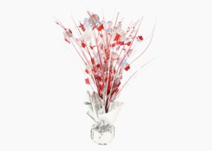 Red Star Table Centerpiece-Christmas festival decoration- Tinsels decoration OEM插图