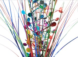 Red Star Table Centerpiece-Christmas festival decoration- Tinsels decoration OEM插图3