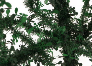 Green artificial christmas trees-pop up christmas tree-pop up tinsel xmas tree插图3