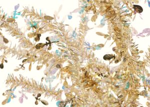 Gold Twig Christmas Tree-pop up christmas tree-artificial Twig Christmastree插图1