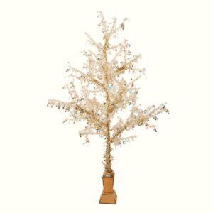 Gold Twig Christmas Tree-pop up christmas tree-artificial Twig Christmastree