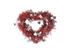 Valentine Heart Shaped Wreaths-Garland Heart Wreath-Reusable Heart Wreath插图2