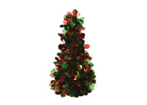 Christmas Tinsel Cone Tree-Circular sequins christmas tree table top decor-Christmas table top tree OEM插图1