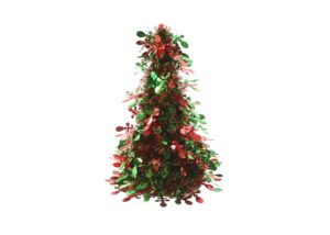 Christmas Tinsel Cone Tree-Circular sequins christmas tree table top decor-Christmas table top tree OEM插图6