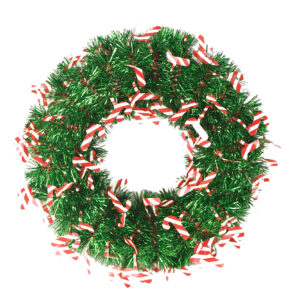tinsel garland wreath-Christmas Tinsels garland OEM-skinny tinsel garland