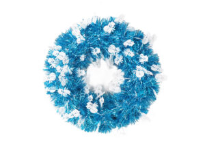 tinsel garland wreath-Christmas Tinsels garland OEM-chunky tinsel garland插图
