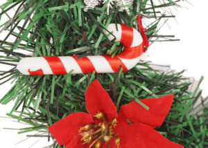 Christmas Wreath Artificial-Wreath Pendant Festive Adornment-Christmas Tinsels garland OEM插图4