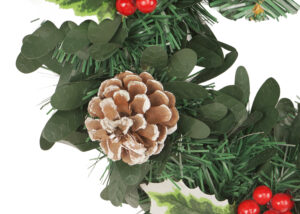 Christmas Wreath Artificial-Wreath Pendant Festive Adornment-Christmas Tinsels garland OEM插图6