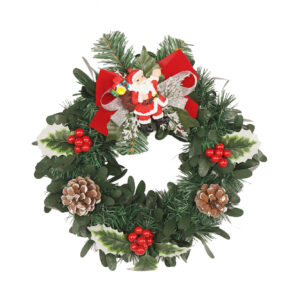 Christmas Wreath Artificial-Wreath Pendant Festive Adornment-Christmas Tinsels garland OEM