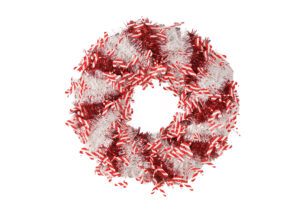 tinsel garland wreath-Christmas Tinsels garland OEM-skinny tinsel garland插图3