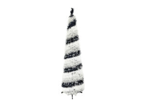 Christmas artificial Sequin Pencil tree-Two-color Christmas tree-artificial christmas tree 5 ft插图4