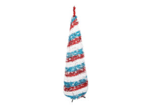 Christmas artificial Sequin Pencil tree-Two-color Christmas tree-artificial christmas tree 5 ft插图1