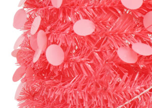 Christmas Artificial tree Factory-Red artificial christmas tree 7 feet-artificial decorative tree插图5