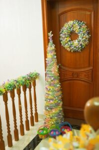 Easter pop up tree-Green artificial trees-HSENLIFE  Pop up trees suppliers插图1