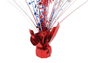 Patriotic Tinsel Burst Centerpiece-4th of July Tinsel Decoration-Independence Day festival decoration插图2