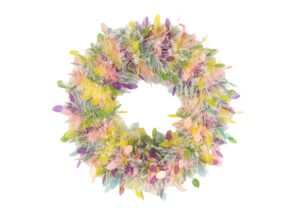 Easter Garlands Stripe Tinsel-Easter tinsels wreaths-outdoor tinsel garland插图6