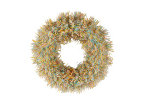 easter tinsel wreath-Easter festival decoration -HSENLIFE tinsel ribbon garland插图4
