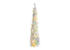 Easter tinsel tree- Artificial Alpine Pencil Easter pop up Tree-Easter party tinsels decoration插图6