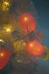 Easter table centerpiece-Varuotu Easter Pink Bunny Tree-Easter festival decoration插图3