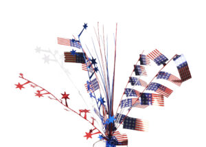 Party tinsels decoration-Table Tinsel Decorations for Independence Day Party插图3