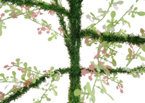 Small table top tree-artificial sping twig tree-tree skirt for table top tree插图5