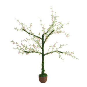 Small table top tree-artificial sping twig tree-tree skirt for table top tree