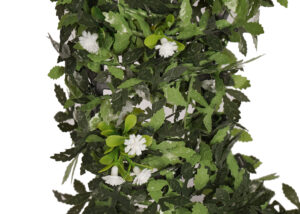 Green tinsel garland wreath-Flowers decoration tinsel wreath-New spring tinsel wreath插图5