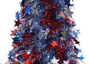 3ft table top tree-blue table top Independence Day tree-small table top tree插图2