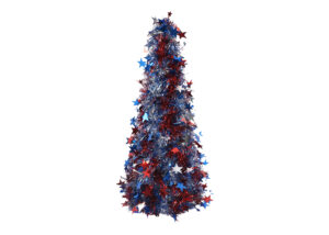 3ft table top tree-blue table top Independence Day tree-small table top tree插图1