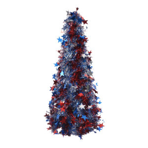 3ft table top tree-blue table top Independence Day tree-small table top tree