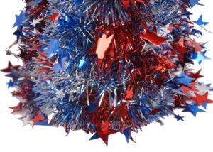 3ft table top tree-blue table top Independence Day tree-small table top tree插图5