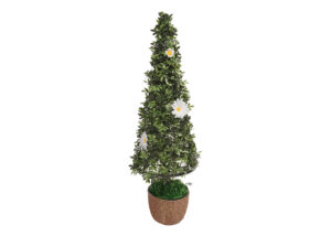 Pine Pre-lit Artificial Tree- Accessory Table Centerpieces-artificial tree for outside插图