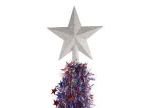 Outdoor Pop Up Independence Day Tree-Blue Artificial Tree-7 ft Pop up tree插图3