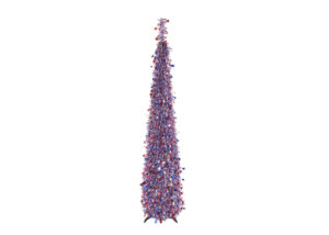 Outdoor Pop Up Independence Day Tree-Blue Artificial Tree-7 ft Pop up tree插图4