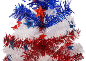 Mini Table Top Tree-Led table top Independence Day trees-table top tree OEM插图2
