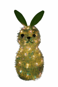 Rabbit-shaped ornaments decoration-LED Rabbit  tinsels decoration-Tinsels decoration OEM插图1