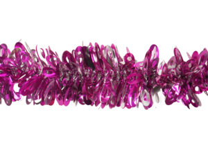 Gold and Silver Tinsel Christmas Garland-Metallic Tinsel Garland-Festival Party Decor插图1