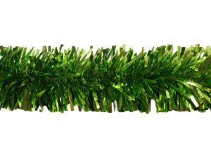 Christmas Tinsel Garland-Silver Clear Tinsel Garland- Christmas Festival Decoration OEM插图3