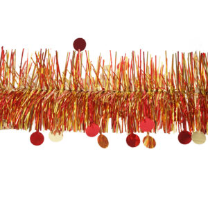 Christmas Tinsel Garland-Champagne Tinsel Garland-HSENLIFE Tinsels Decoration Factory