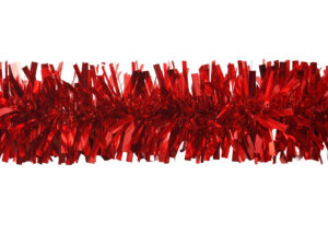 Christmas Tinsel Garland-Silver Clear Tinsel Garland- Christmas Festival Decoration OEM插图5