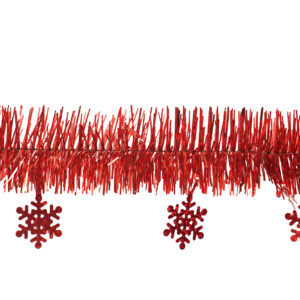 Christmas Snowflake Tinsel Garland-Christmas Tinsels garland OEM-Twinkle Tinsel Garland