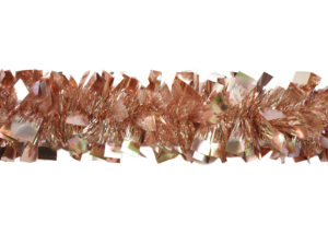 Orange Metallic Garland-Glitter Tinsel Christmas Party Decor-Decorative Tinsel Garland插图2