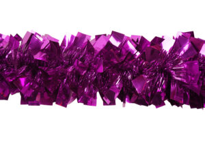 Orange Metallic Garland-Glitter Tinsel Christmas Party Decor-Decorative Tinsel Garland插图3