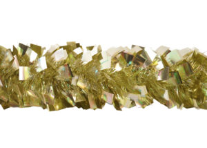 Orange Metallic Garland-Glitter Tinsel Christmas Party Decor-Decorative Tinsel Garland插图1