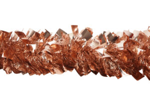 Orange Metallic Garland-Glitter Tinsel Christmas Party Decor-Decorative Tinsel Garland插图