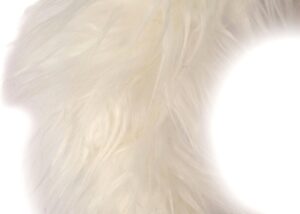 Holiday Wreaths-Christmas Fabric Wreaths-pink tinsel wreath插图5