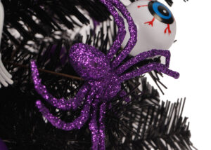Scary Spider Halloween pop up tree-Spirit Halloween decoration-Halloween artificial tree插图2